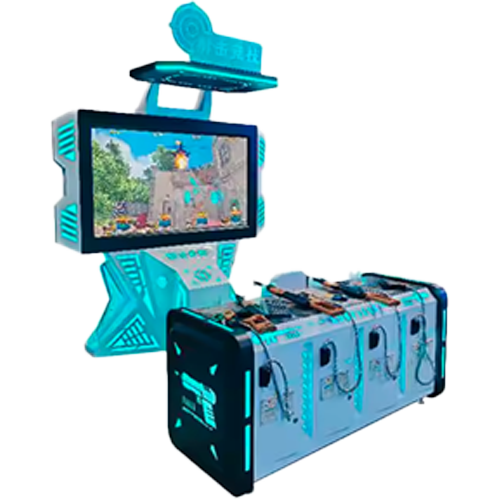 AR Rifle Shooting 55″ 4 PL