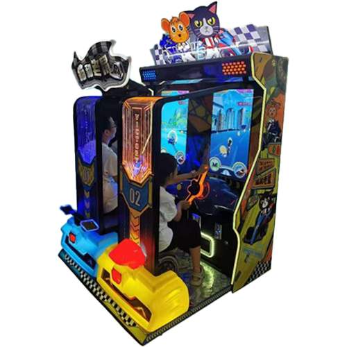 Car Racing Cat and Mouse 32″ Twin