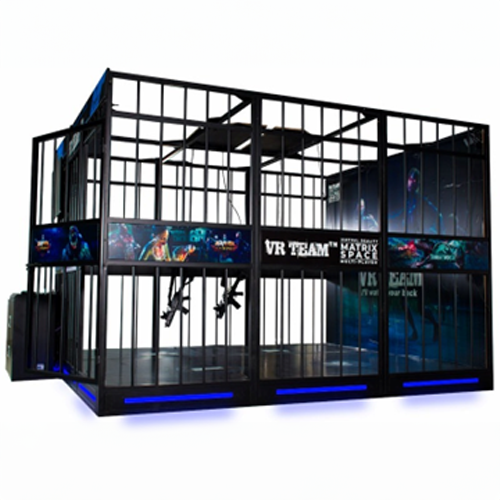 VR big space 4 players – With guns